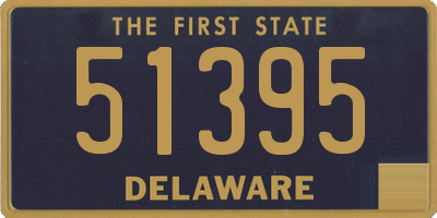 DE license plate 51395