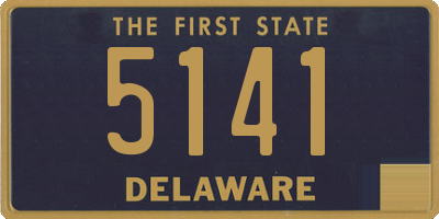 DE license plate 5141