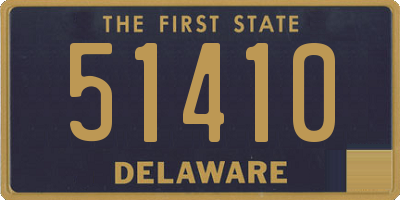 DE license plate 51410