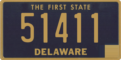 DE license plate 51411