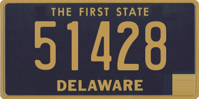 DE license plate 51428