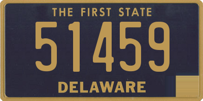 DE license plate 51459