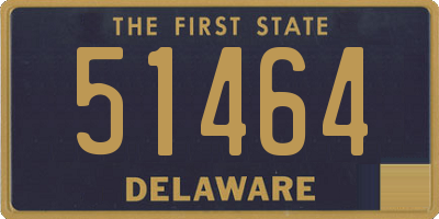 DE license plate 51464