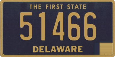 DE license plate 51466