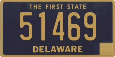 DE license plate 51469