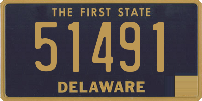 DE license plate 51491