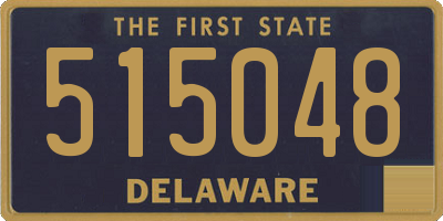 DE license plate 515048
