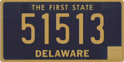 DE license plate 51513