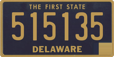 DE license plate 515135