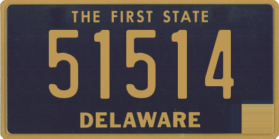 DE license plate 51514