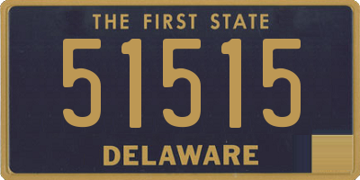 DE license plate 51515