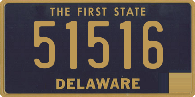 DE license plate 51516