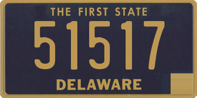 DE license plate 51517