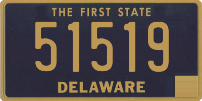 DE license plate 51519