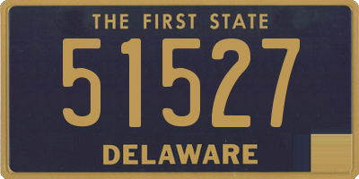 DE license plate 51527