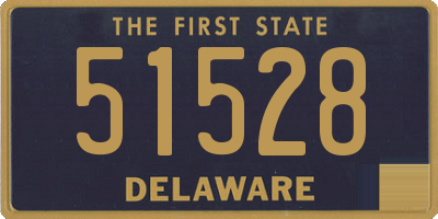 DE license plate 51528