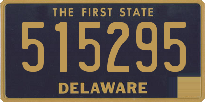 DE license plate 515295