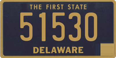 DE license plate 51530