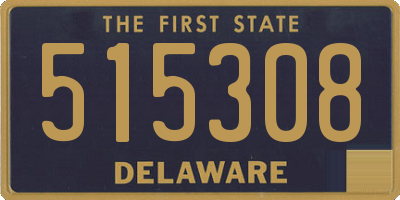 DE license plate 515308