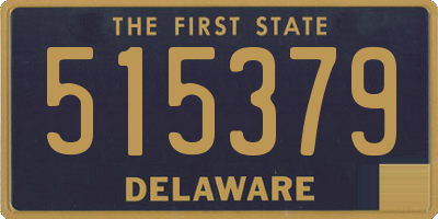 DE license plate 515379