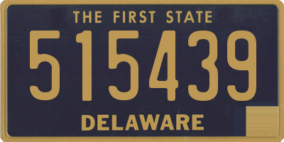 DE license plate 515439