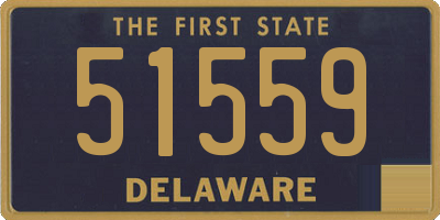 DE license plate 51559