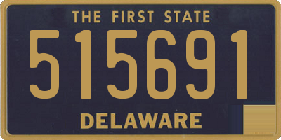 DE license plate 515691