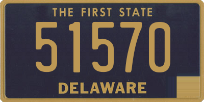 DE license plate 51570