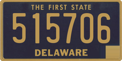 DE license plate 515706