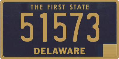 DE license plate 51573