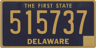 DE license plate 515737