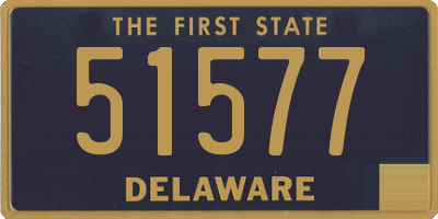 DE license plate 51577