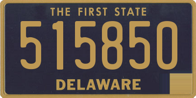 DE license plate 515850