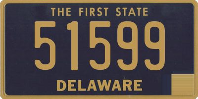 DE license plate 51599