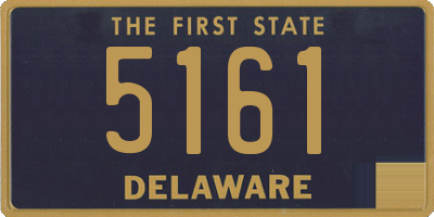 DE license plate 5161