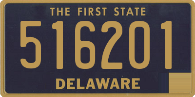 DE license plate 516201