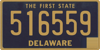 DE license plate 516559