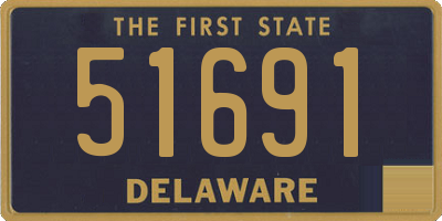 DE license plate 51691