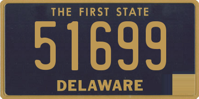 DE license plate 51699