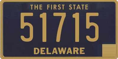 DE license plate 51715