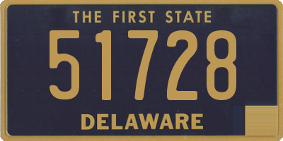 DE license plate 51728