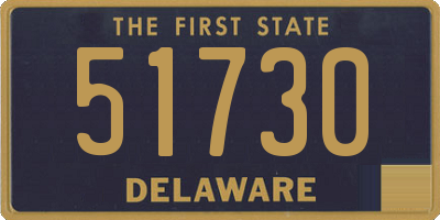 DE license plate 51730