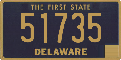 DE license plate 51735