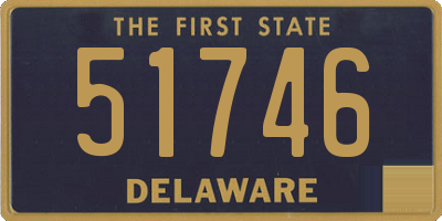 DE license plate 51746