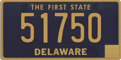 DE license plate 51750