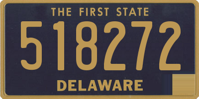 DE license plate 518272
