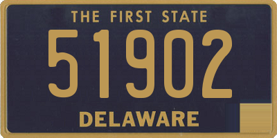 DE license plate 51902