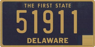 DE license plate 51911