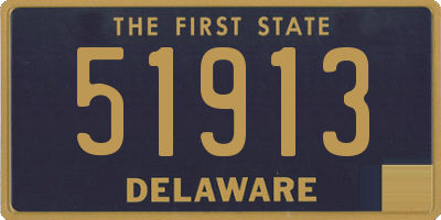 DE license plate 51913