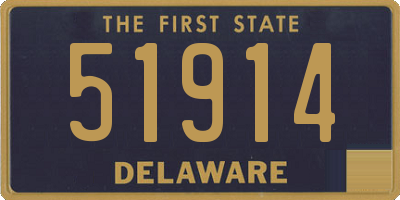 DE license plate 51914